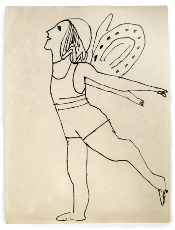 Andy Warhol Fairy, circa 1954