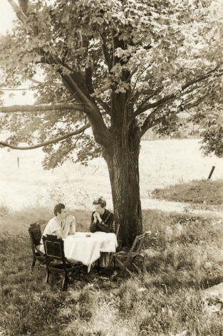 Helen Levitt, James Agee with Delmore Schwartz, Frenchtown, NJ 1939